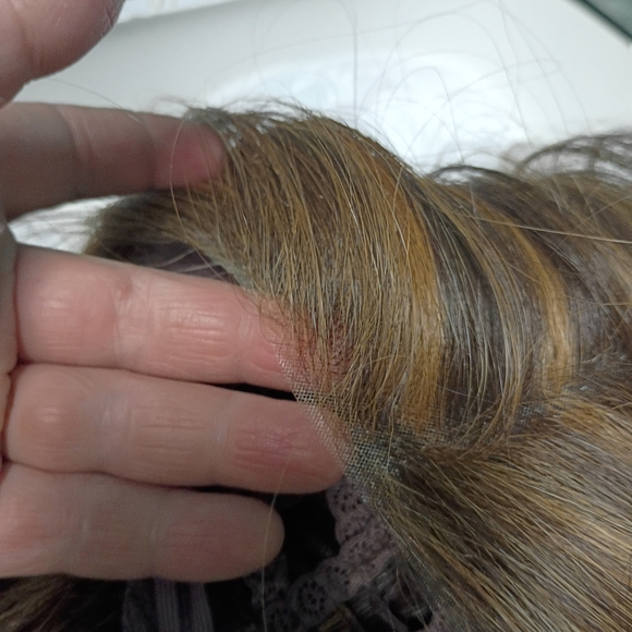 Belle Tress Beverly Hills In Mocha Maple Brown Extended Lace Frontleft MonoPart - Picture 9 of 14